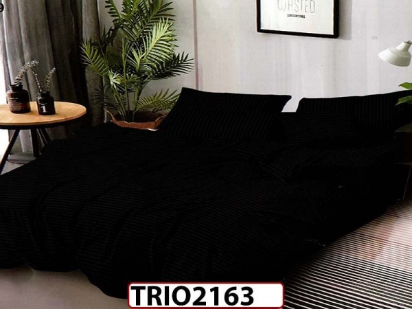 Lenjerie din damasc finetat 6 piese - TRIO2163 Lenjerie din damasc finetat 6 piese - TRIO2163