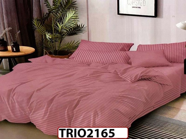 Lenjerie din damasc finetat 6 piese - TRIO2165 Lenjerie din damasc finetat 6 piese - TRIO2165