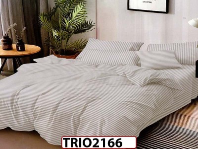 Lenjerie din  damasc finetat  6 piese  - TRIO2166 Lenjerie din  damasc finetat  6 piese  - TRIO2166