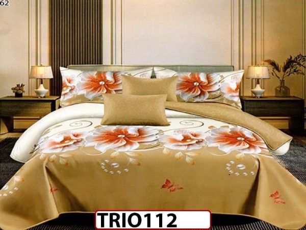Lenjerie din damasc finetat 6 piese - TRIO112 Lenjerie din damasc finetat 6 piese - TRIO112