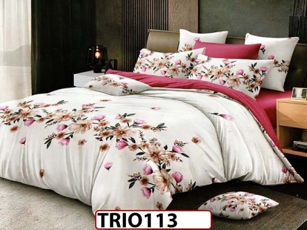 Lenjerie din damasc finetat 6 piese - TRIO113 Lenjerie din damasc finetat 6 piese - TRIO113