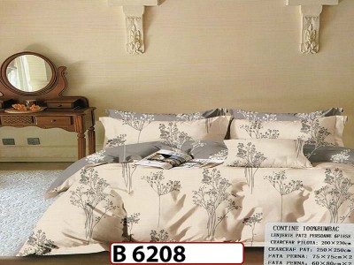 Lenjerie din bumbac 100% 6 piese - B 6208