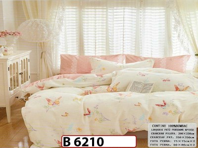 Lenjerie din bumbac 100% 6 piese - B 6210 Lenjerie din bumbac 100% 6 piese - B 6210