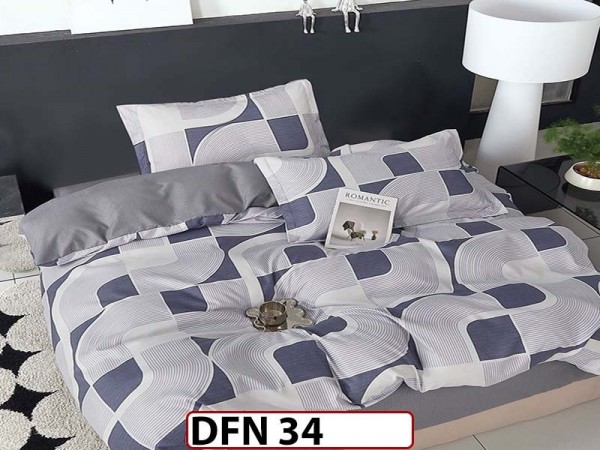 Lenjerie din finet 4 piese o persoana Cod - DFN34 Lenjerie din finet 4 piese o persoana Cod - DFN34