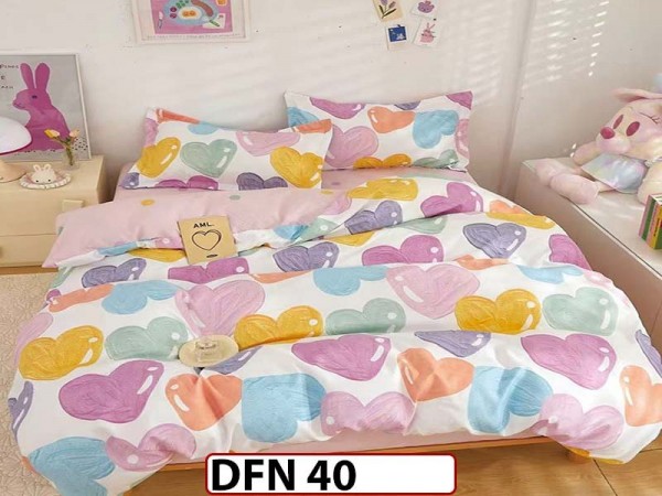 Lenjerie din finet 4 piese o persoana Cod - DFN40 Lenjerie din finet 4 piese o persoana Cod - DFN40