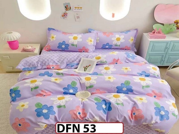 Lenjerie din finet 4 piese o persoana Cod - DFN53 Lenjerie din finet 4 piese o persoana Cod - DFN53