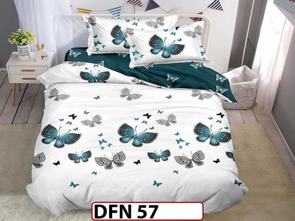Lenjerie din finet 4 piese o persoana Cod - DFN57 Lenjerie din finet 4 piese o persoana Cod - DFN57