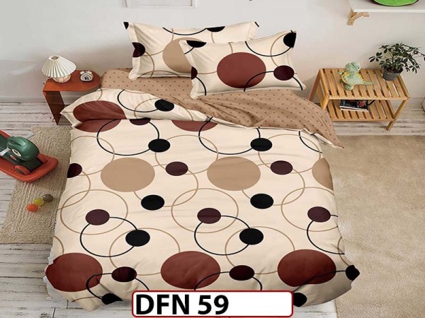 Lenjerie din finet 4 piese o persoana Cod - DFN59 Lenjerie din finet 4 piese o persoana Cod - DFN59