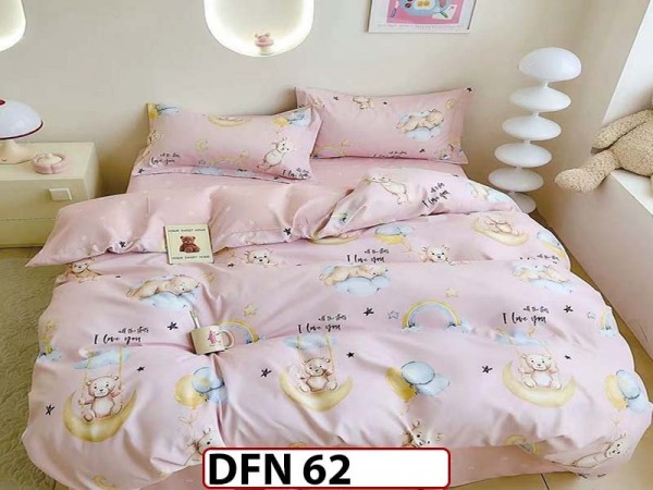 Lenjerie din finet 4 piese o persoana Cod - DFN62 Lenjerie din finet 4 piese o persoana Cod - DFN62