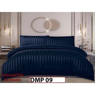 Lenjerie din damasc finet cu 4 piese, cearceaf cu elastic - DMP 09