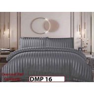 Lenjerie din damasc finet cu 4 piese, cearceaf cu elastic - DMP 16