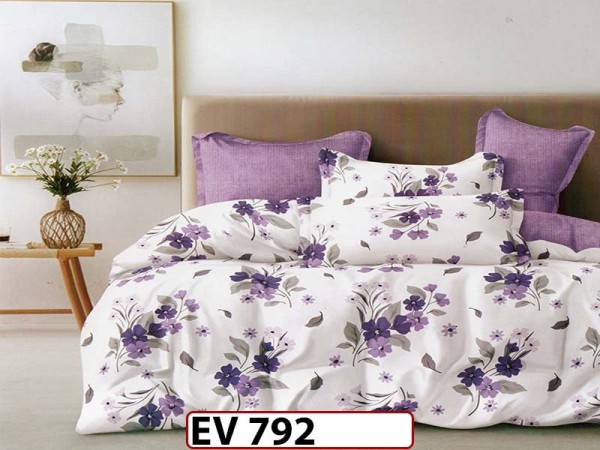 Lenjerie din bumbac Satinat 6 piese Casa New Concept - EV792 Lenjerie din bumbac Satinat 6 piese Casa New Concept - EV792
