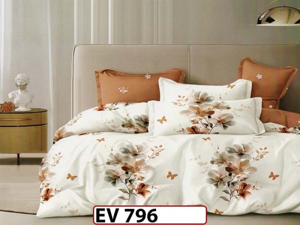 Lenjerie din bumbac Satinat 6 piese Casa New Concept - EV796