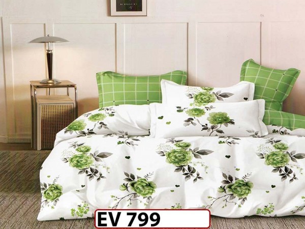 Lenjerie din bumbac Satinat 6 piese Casa New Concept - EV799