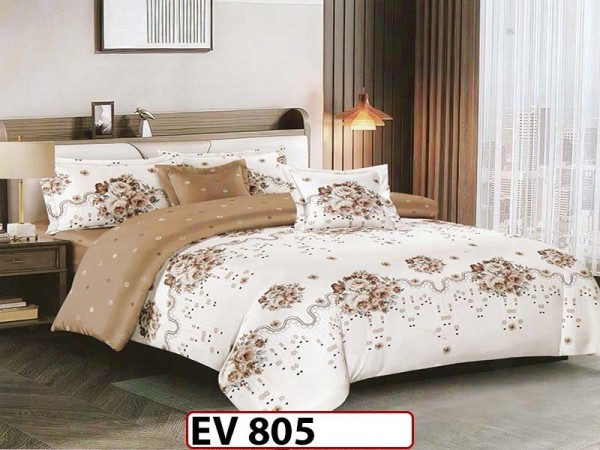 Lenjerie din bumbac Satinat 6 piese Casa New Concept - EV805