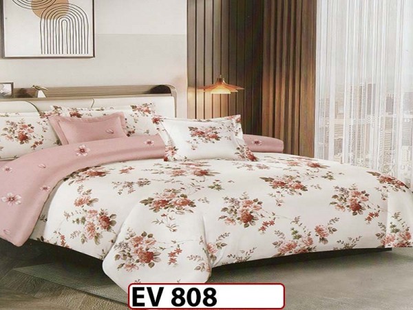 Lenjerie din bumbac Satinat 6 piese Casa New Concept - EV808
