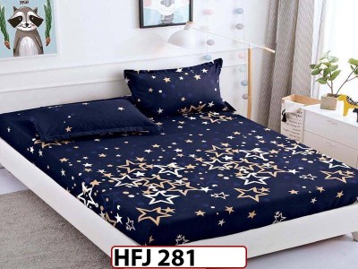 Husa de Pat din Finet + 2 Fete de Perne - Saltea 180x200 - Pat 2 Persoane - HFJ281