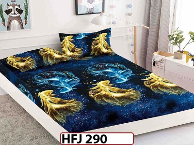 Husa de Pat din Finet + 2 Fete de Perne - Saltea 180x200 - Pat 2 Persoane - HFJ290