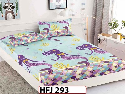 Husa de Pat din Finet + 2 Fete de Perne - Saltea 180x200 - Pat 2 Persoane - HFJ293