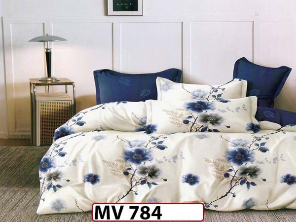 Lenjerie din bumbac Satinat 4 piese Casa New Concept - MV784