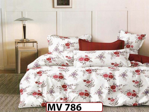 Lenjerie din bumbac Satinat 4 piese Casa New Concept - MV786