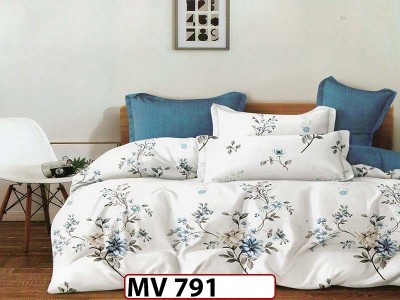 Lenjerie din bumbac Satinat 4 piese Casa New Concept - MV791 Lenjerie din bumbac Satinat 4 piese Casa New Concept - MV791