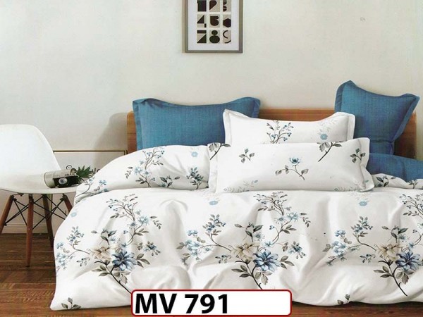Lenjerie din bumbac Satinat 4 piese Casa New Concept - MV791 Lenjerie din bumbac Satinat 4 piese Casa New Concept - MV791