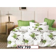 Lenjerie din bumbac Satinat 4 piese Casa New Concept - MV799