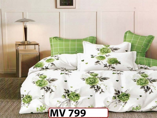Lenjerie din bumbac Satinat 4 piese Casa New Concept - MV799