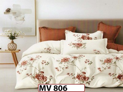 Lenjerie din bumbac Satinat 4 piese Casa New Concept - MV806 Lenjerie din bumbac Satinat 4 piese Casa New Concept - MV806