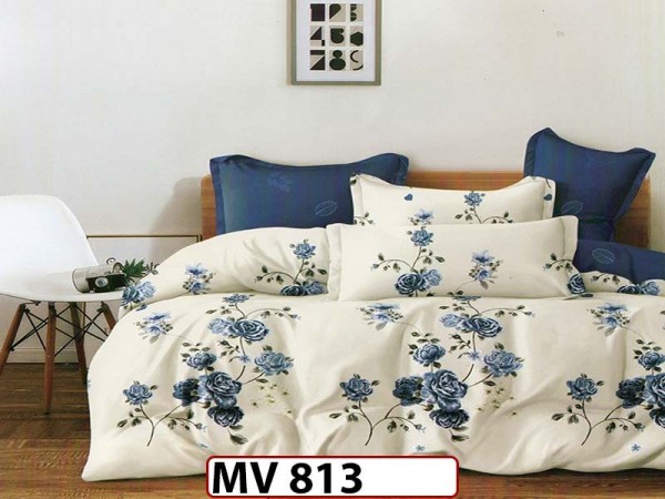 Lenjerie din bumbac Satinat 4 piese Casa New Concept - MV813