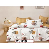 Lenjerie din bumbac Satinat 4 piese Casa New Concept - MV819