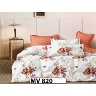 Lenjerie din bumbac Satinat 4 piese Casa New Concept - MV820