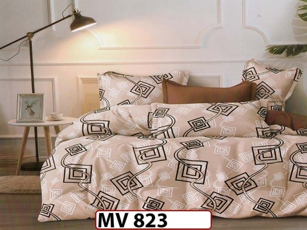 Lenjerie din bumbac Satinat 4 piese Casa New Concept - MV823
