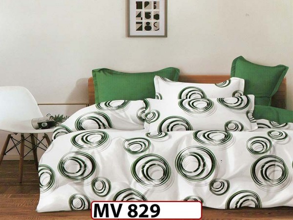 Lenjerie din bumbac Satinat 4 piese Casa New Concept - MV829