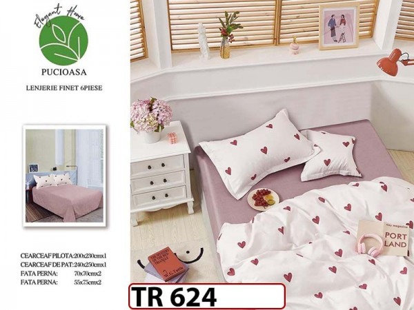 Lenjerie din Finet cu 6 Piese - TR 624
