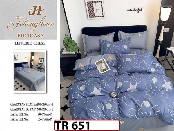 Lenjerie din Finet cu 6 Piese - TR 651 Lenjerie din Finet cu 6 Piese - TR 651