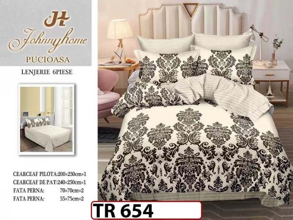 Lenjerie din Finet cu 6 Piese - TR 654 Lenjerie din Finet cu 6 Piese - TR 654