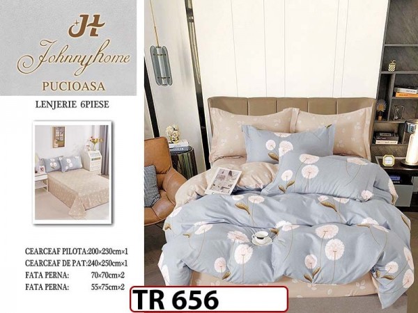 Lenjerie din Finet cu 6 Piese - TR 656 Lenjerie din Finet cu 6 Piese - TR 656