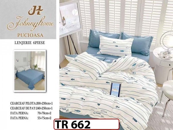 Lenjerie din Finet cu 6 Piese - TR 662 Lenjerie din Finet cu 6 Piese - TR 662
