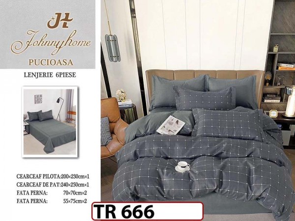 Lenjerie din Finet cu 6 Piese - TR 666 Lenjerie din Finet cu 6 Piese - TR 666