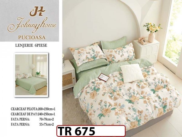 Lenjerie din Finet cu 6 Piese - TR 675 Lenjerie din Finet cu 6 Piese - TR 675