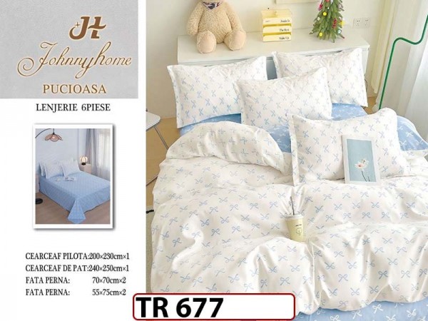 Lenjerie din Finet cu 6 Piese - TR 677 Lenjerie din Finet cu 6 Piese - TR 677