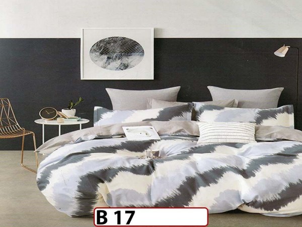 Lenjerie din bumbac 100% 4 piese CasaNewConcept - B17 Lenjerie din bumbac 100% 4 piese CasaNewConcept - B17