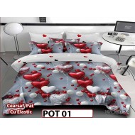 Lenjerie din Finet 5D cu Elastic 4 Piese - POT01