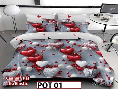 Lenjerie din Finet 5D cu Elastic 4 Piese - POT01