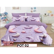 Lenjerie din Finet 5D cu Elastic 4 Piese - POT02