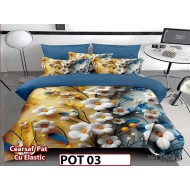 Lenjerie din Finet 5D cu Elastic 4 Piese - POT03