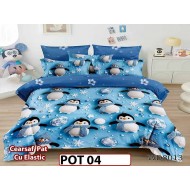 Lenjerie din Finet 5D cu Elastic 4 Piese - POT04