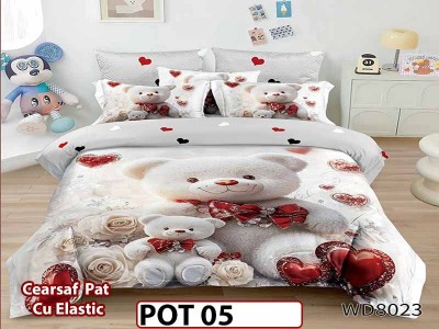 Lenjerie din Finet 5D cu Elastic 4 Piese - POT05